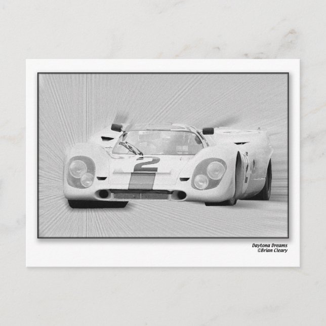 Daytona Dreams Postcard (Front)