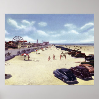 Daytona Florida Boardwalk Poster