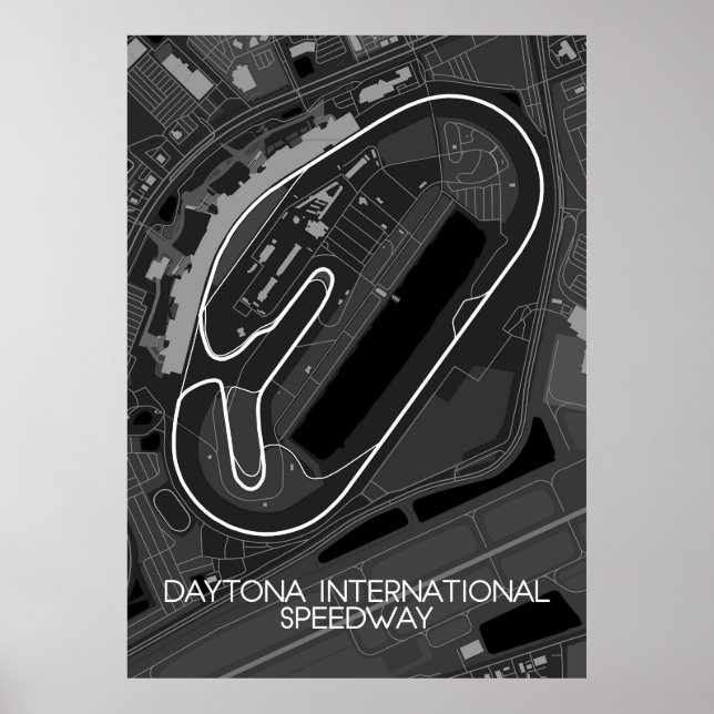 Daytona International Speedway Poster (Front)