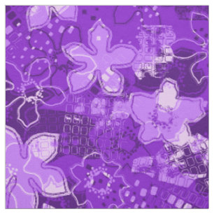 Daytrip Retro Psychedelic Floral Fabric