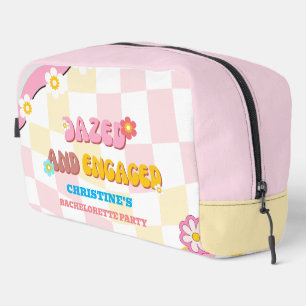 Dazed and Engaged Bachelorette Party 70s Theme  Dopp Kit