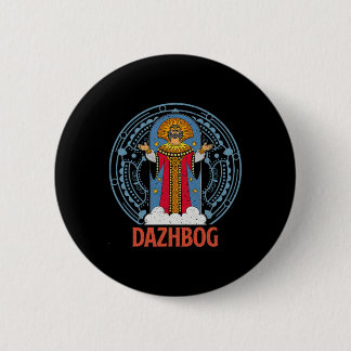 Dazhbog Ancient Mythological Slavic Paganism Russi 6 Cm Round Badge