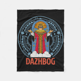Dazhbog Ancient Mythological Slavic Paganism Russi Fleece Blanket