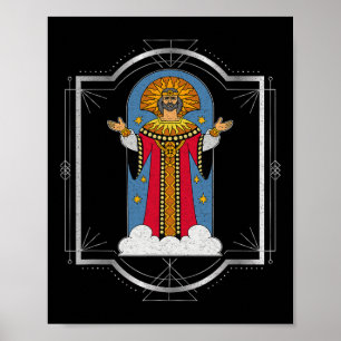 Dazhbog Ancient Mythological Slavic Paganism Russi Poster