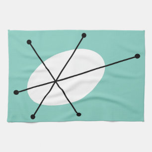 Dazzle Blue kitchen towel