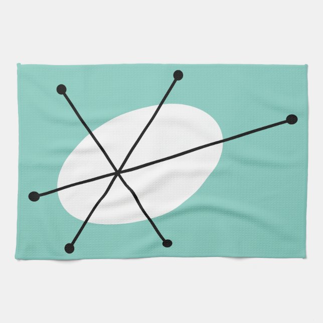 Dazzle Blue kitchen towel (Horizontal)