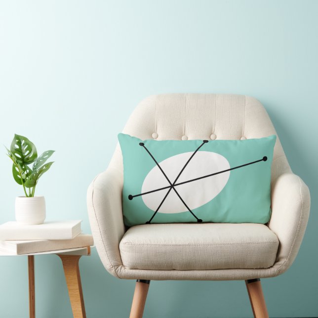 Dazzle Blue single multi lumbar Cushion (Chair)