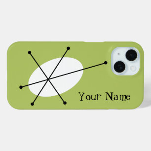 Dazzle Green 'Your Name' iPhone case