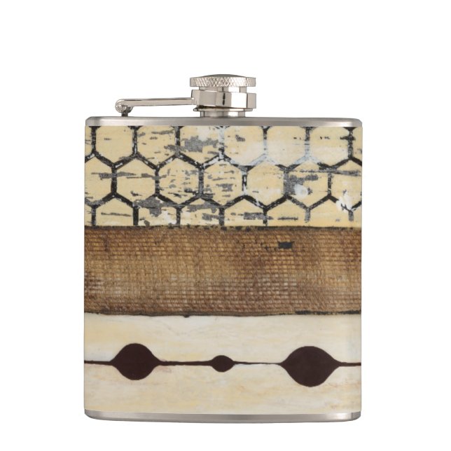 Dazzle II Hip Flask (Front)