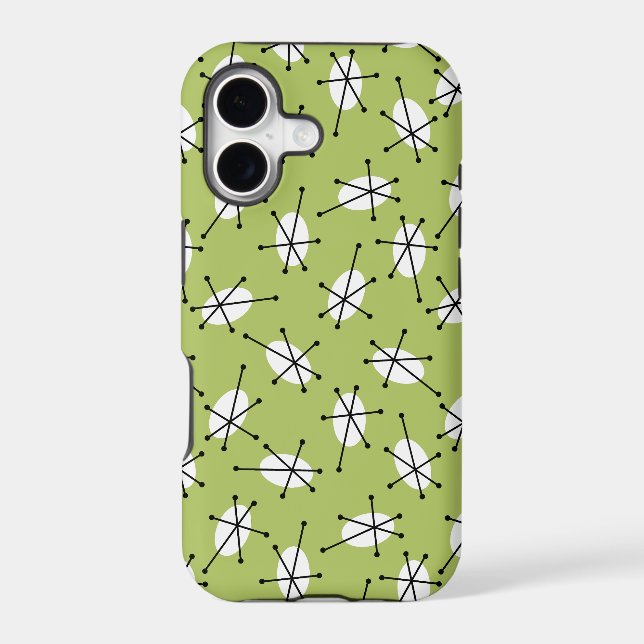 Dazzle Multi Green iPhone case (Back)
