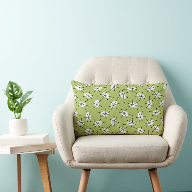 Dazzle Multi Green lumbar Cushion (Chair)