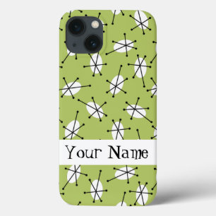 Dazzle Multi Green 'Name' iPad case