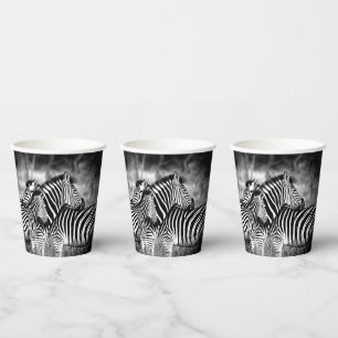 Dazzle of Zebra Paper Cups