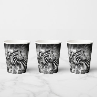 Dazzle of Zebra Paper Cups