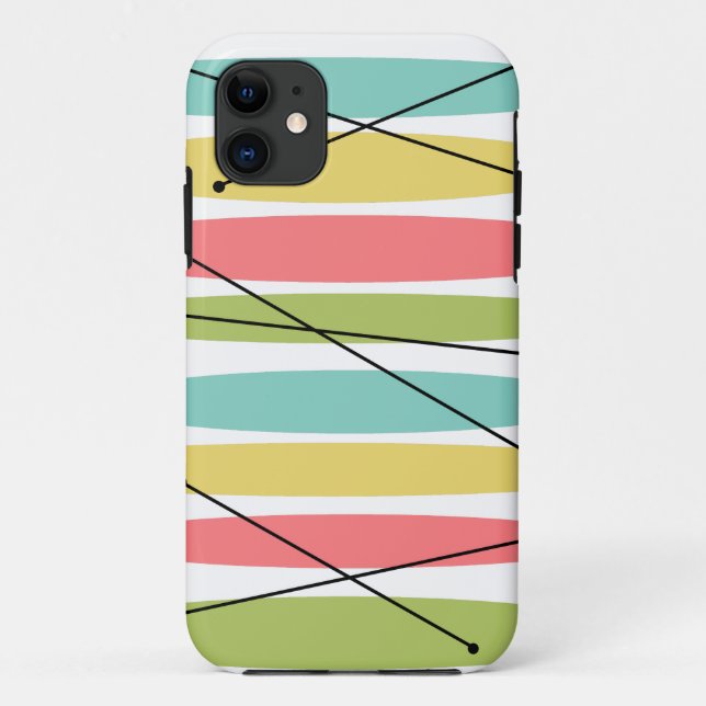 Dazzle Stripe iPhone case (Back)