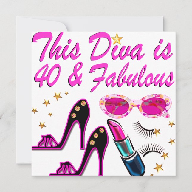 DAZZLING 40TH DIVA (Front)