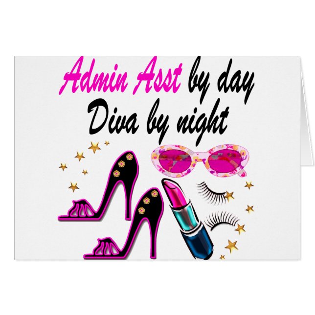 DAZZLING ADMIN ASST DIVA (Front Horizontal)