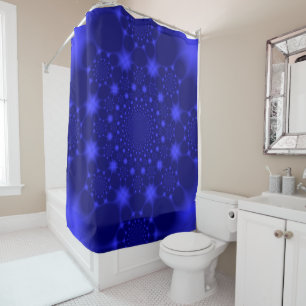 Dazzling Blue Shower Curtain