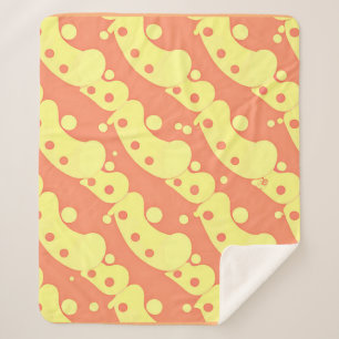 Dazzling Colorful Abstraction Pattern Sherpa Blanket