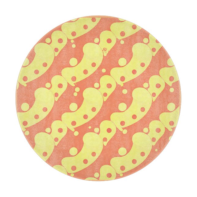 Dazzling Colourful Abstraction Pattern Cutting Board (Front)