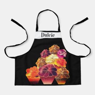 Dazzling, Custom Text, Warm Stack Muffins, Kids Apron