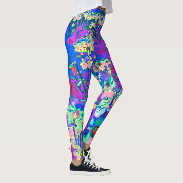 Dazzling daffodils! leggings (Right)