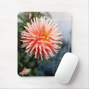 Dazzling Dahlia Flower Mouse Pad
