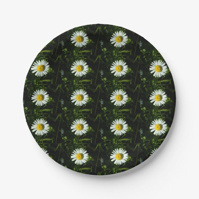 Dazzling Daisy Paper Plate (Front)