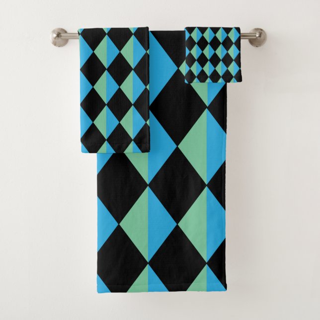 Dazzling Diamonds  Bath Towel Set (Insitu)