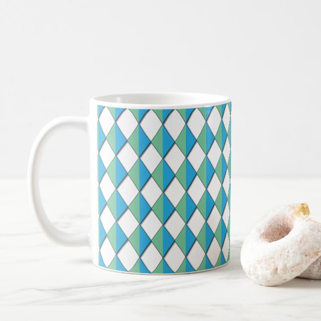 Dazzling Diamonds Coffee Mug (With Donut)