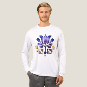 Dazzling flower fashion Tri-Blend shirt