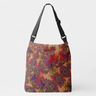 Dazzling Fractal Crossbody Bag