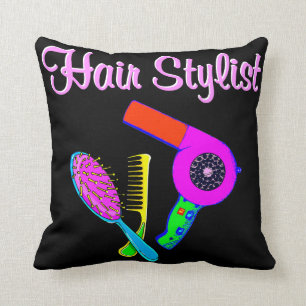 DAZZLING HAIR STYLIST TEES AND GIFTS CUSHION