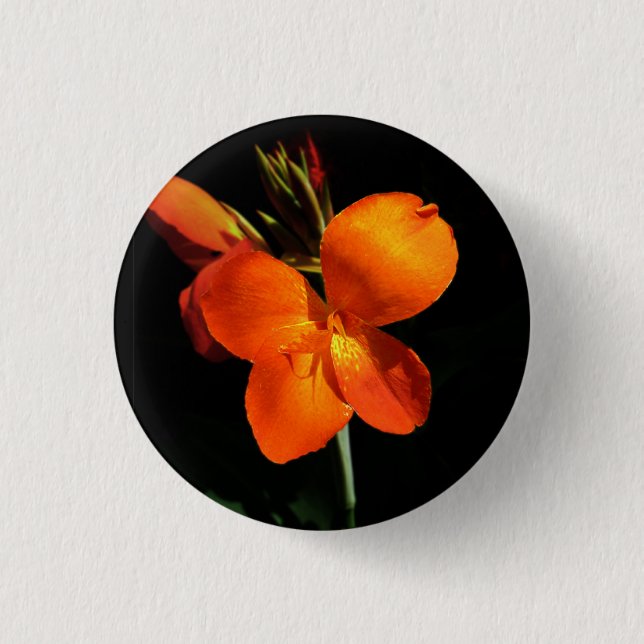 Dazzling Orchid Button (Front)