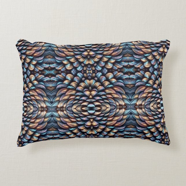 Dazzling Scales Decorative Cushion (Front)