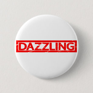 Dazzling Stamp 6 Cm Round Badge