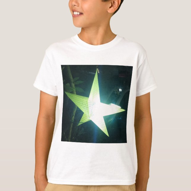 Dazzling Star Kids T-Shirt – Sparkle & Shine Style (Front)