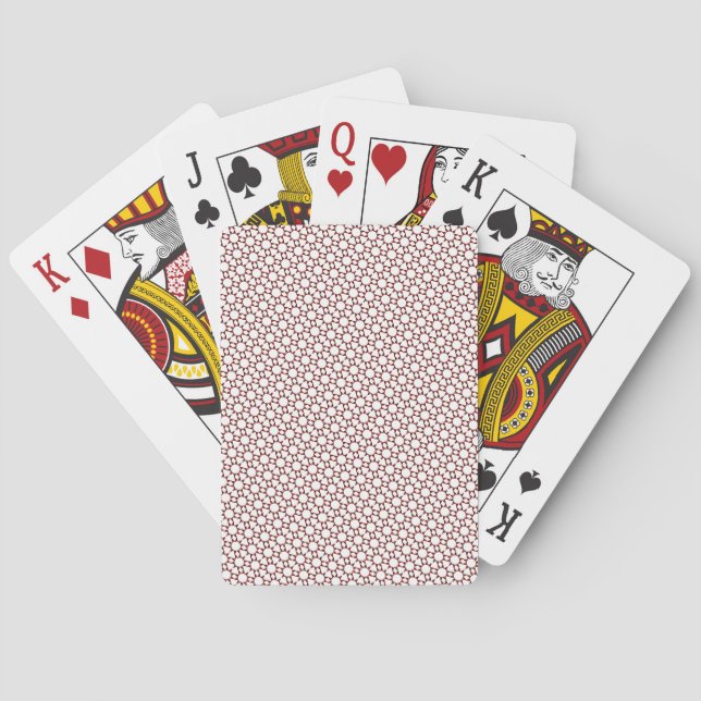 Dazzling Star Pattern Playing Cards (Back)