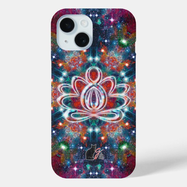 Dazzling Zen Lotus Case-Mate iPhone Case (Back)