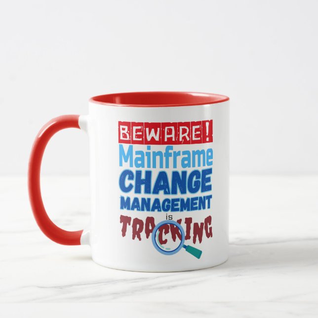 DB2 Change Management in Mainframe Programming Mug (Left)