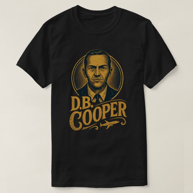 DB Cooper T-Shirt (Design Front)
