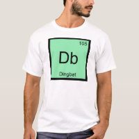 Db - Dingbat Chemistry Element Symbol Funny Tee