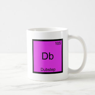Db - Dubstep Chemistry Element Symbol Funny Music Coffee Mug