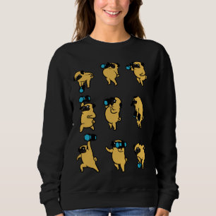 DB hang split snatch Pug Classic T-Shirt 135 Sweatshirt