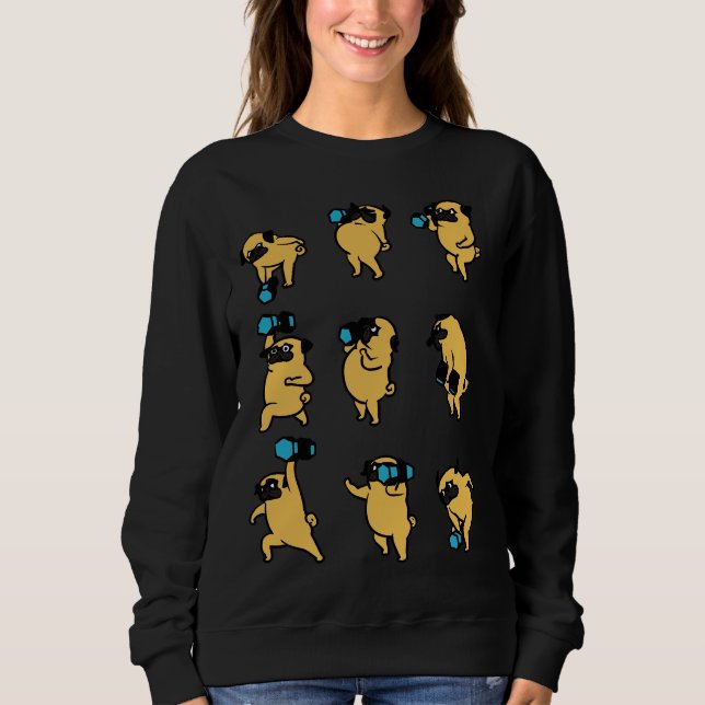DB hang split snatch Pug Classic T-Shirt 135 Sweatshirt (Front)