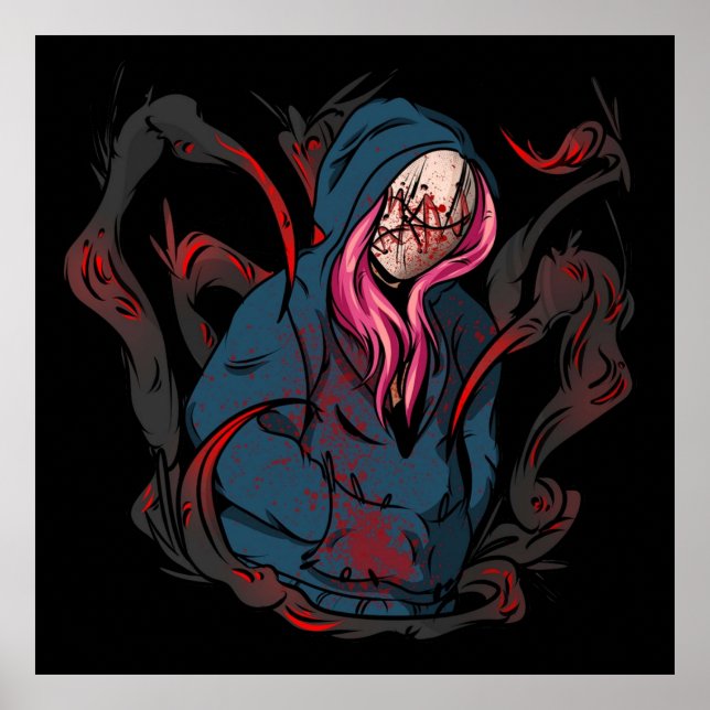 DBD Dead By Daylight Legion Susie  The Entity Poster (Front)