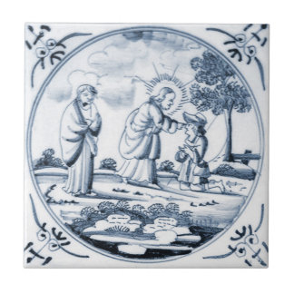 DBT06 Delft Biblical Design Ceramic Tile