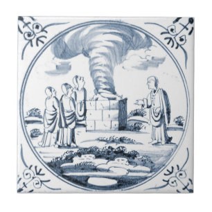 DBT10 Delft Biblical Design Ceramic Tile