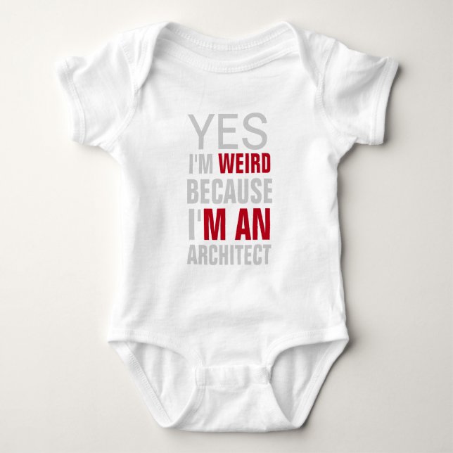 DBY cool design Baby Bodysuit (Front)