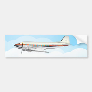 DC-3 BUMPER STICKER